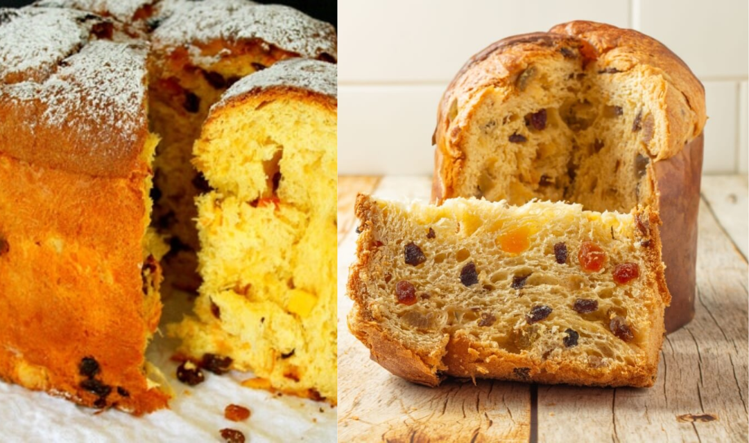 Panetone caseiro de natal