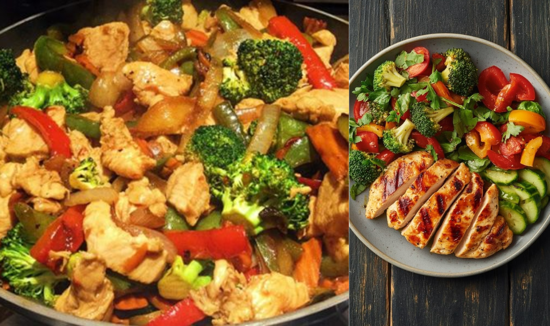Frango com Legumes Saudável: Receita Fitness Simples, Barata e Perfeita para o Dia a Dia