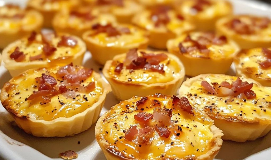 Amassei batata, misturei queijo e bacon e essas mini tortinhas sumiram da mesa em minutos