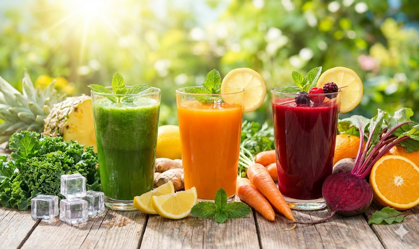 Guia de Sucos Detox de Verão