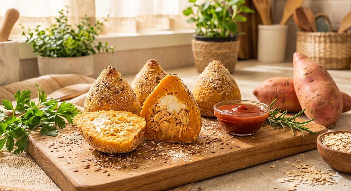 Essa Coxinha Proteica é o Segredo para Emagrecer Comendo o que Ama