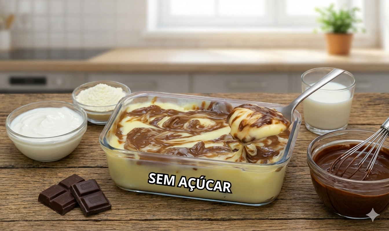 Só 3 Ingredientes: A Sobremesa Geladinha Fitness Que Me Salvou na Dieta