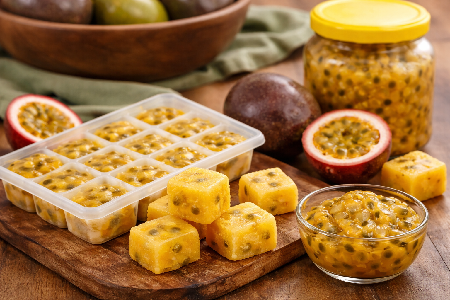 Polpa de Maracujá Para Congelar