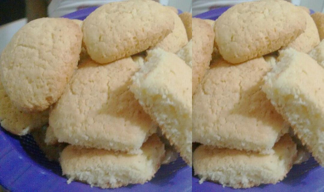 Fiz Essa Bolacha Caseira Amanteigada e Aqui em Casa Me Chamaram de Rainha do Café da Tarde