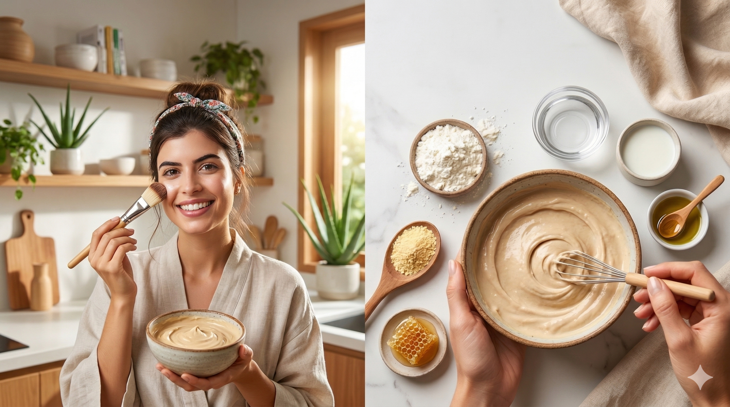 Máscara Facial de Amido de Milho: O Segredo Caseiro para uma Pele de Porcelana Instantânea!