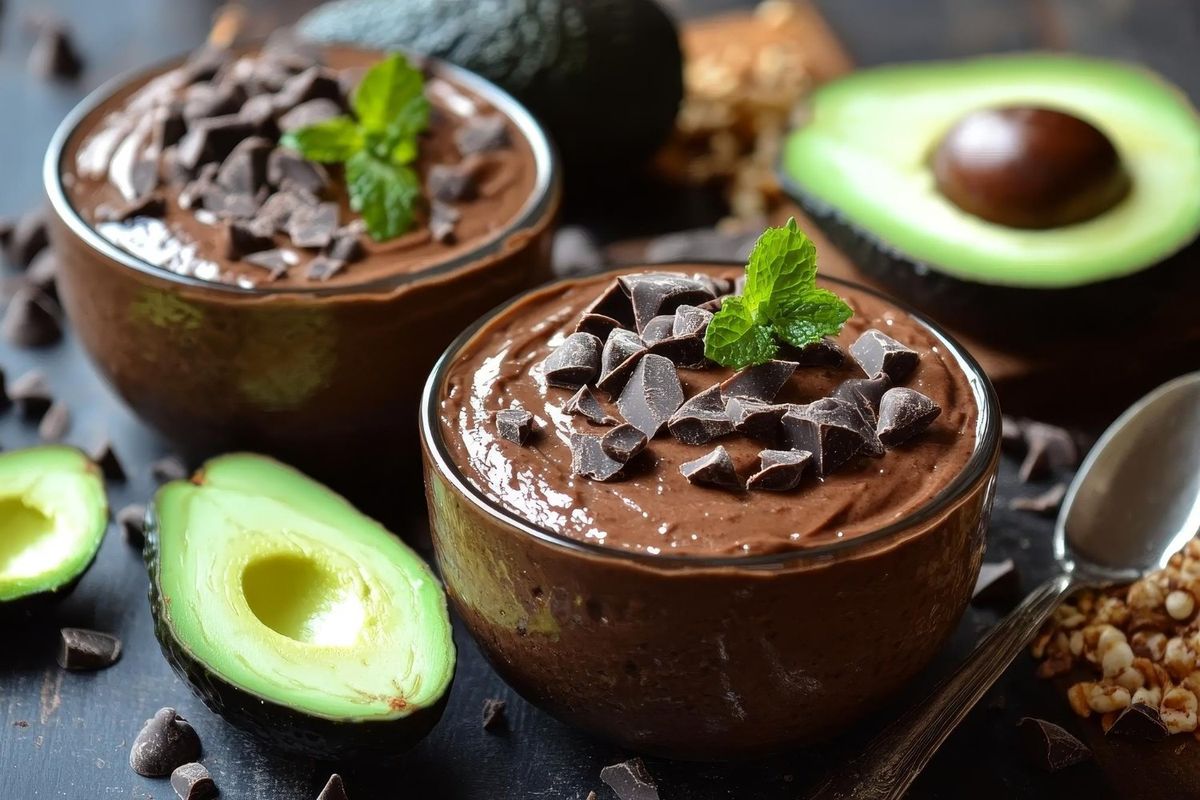 Mousse de Abacate com Cacau: O Doce Proibido que Engana Qualquer Paladar!