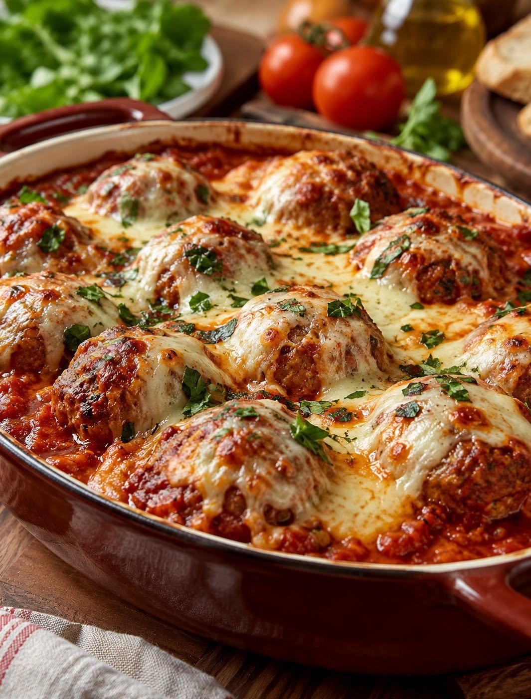 Fiz essas almôndegas ao molho com queijo e meu marido me chamou de rainha da cozinha