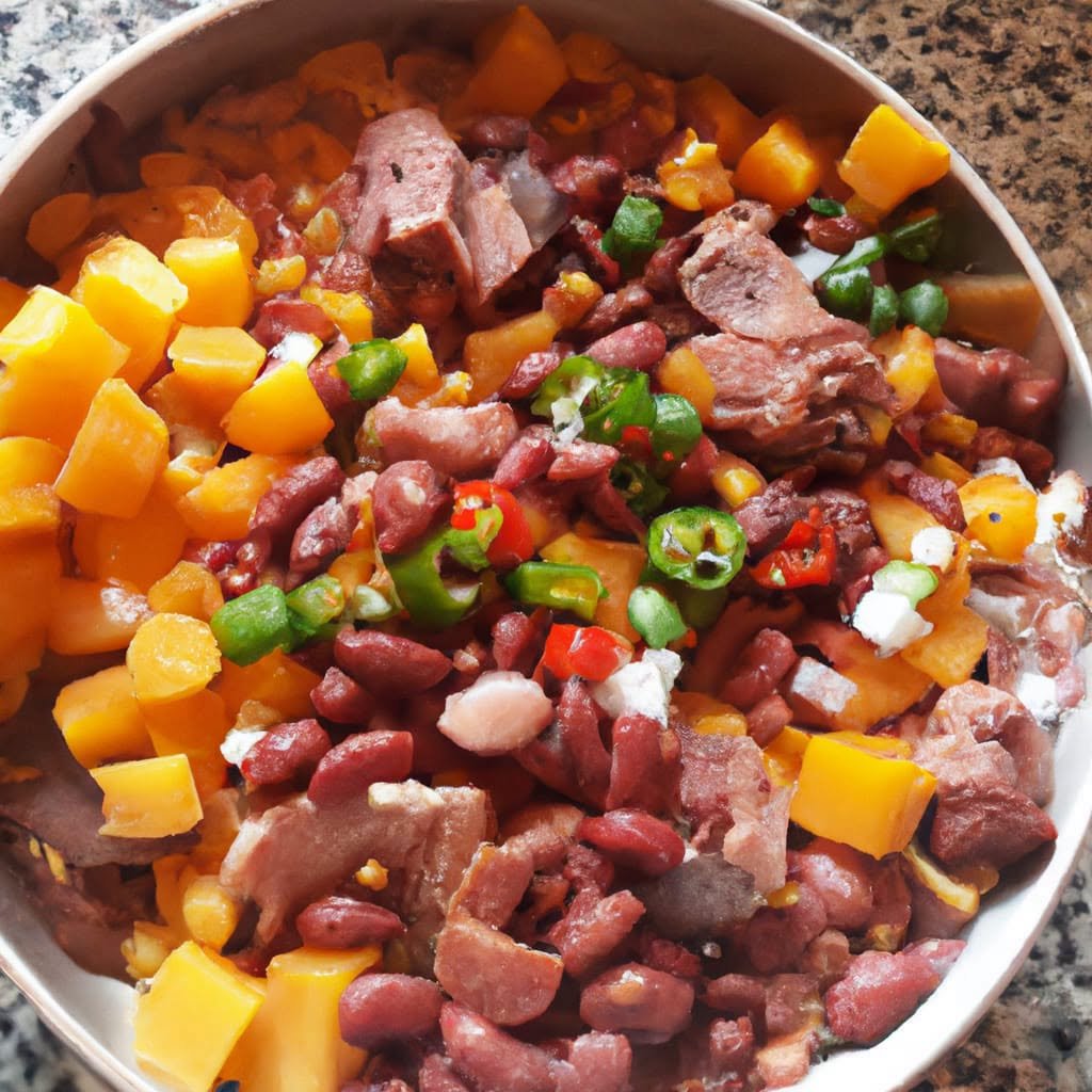 Fiz esse feijão com linguiça, carne e abóbora e todo mundo pediu mais: é daqueles pratos que abraçam a gente